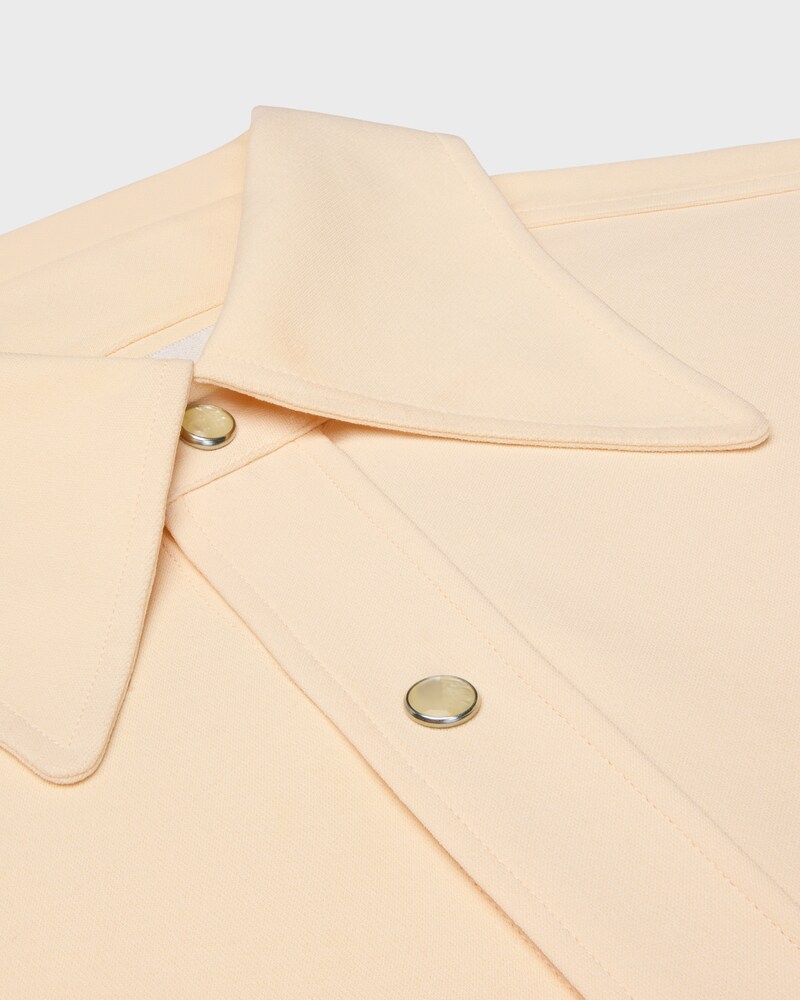 shirt IN viscose and silk cady - VANILLA -  - 1 | CELINE