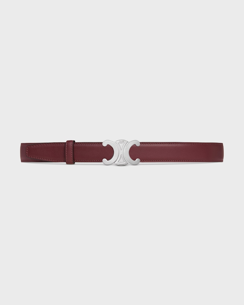 Reversible Strap 25MM IN Smooth and Grained Calfskin -  -  - 1 | CELINE