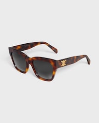 Triomphe 09 Sunglasses in Acetate - CLASSIC HAVANA -  - 2 | CELINE