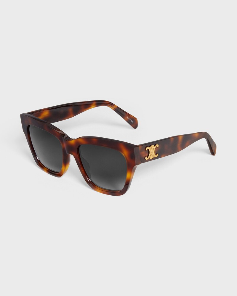 Triomphe 09 Sunglasses in Acetate - CLASSIC HAVANA -  - 1 | CELINE