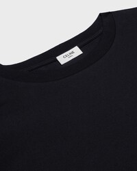 triomphe loose t-shirt IN cotton jersey - BLACK / WHITE -  - 2 | CELINE