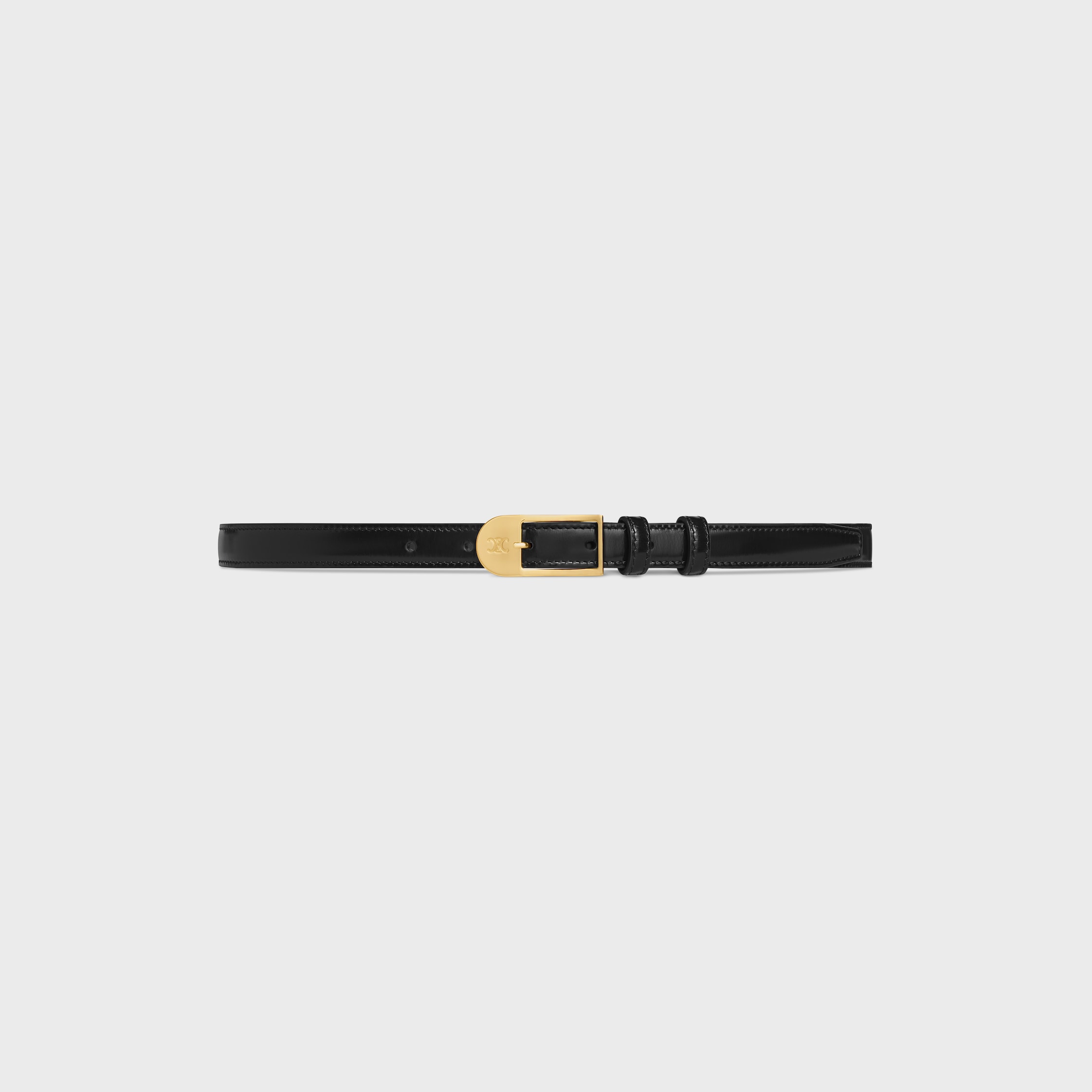 BC-25 18MM ベルト / トリヨンレザー - ブラック | CELINE