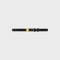 CINTURÓN BC-25 18 MM DE PIEL TAURILLON - NEGRO -  - 2 | CELINE