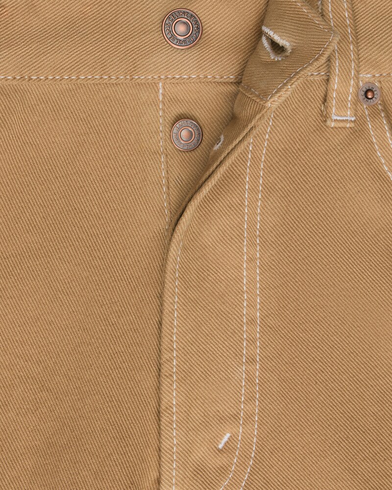 jeans boyfriend 001 denim coton - LATTE LIGHT STONE WASH -  - 1 | CELINE