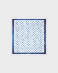 bandana IN cotton - WHITE/BLUE -  - 1 | CELINE