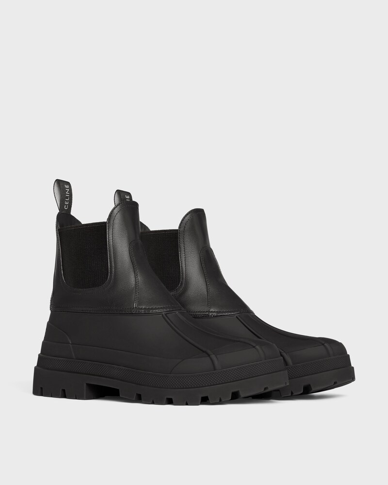 CELINE RILEY ANKLE BOOT IN CALFSKIN - BLACK -  - 1 | CELINE