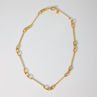 COLLAR CON CHARMS CELINE DE LATÓN CON ACABADO DORADO - DORADO - COLLARES - 1 | CELINE
