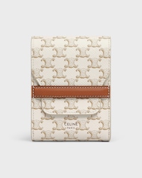 Etui Cartes à Jouer avec étui Toile Triomphe et Agneau - WHITE / WHITE - CELINE MAISON - 2 | CELINE