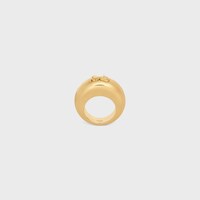 Celine Sulky Ring in Brass with Gold Finish - GOLD -  - 1 | CELINE