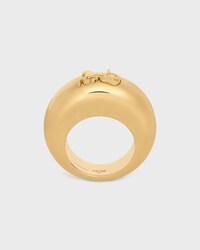ANILLO CELINE SULKY DE LATÓN CON ACABADO DORADO - DORADO -  - 1 | CELINE