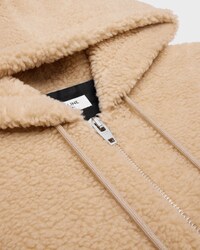 veste à capuche molleton polaire - BEIGE -  - 2 | CELINE