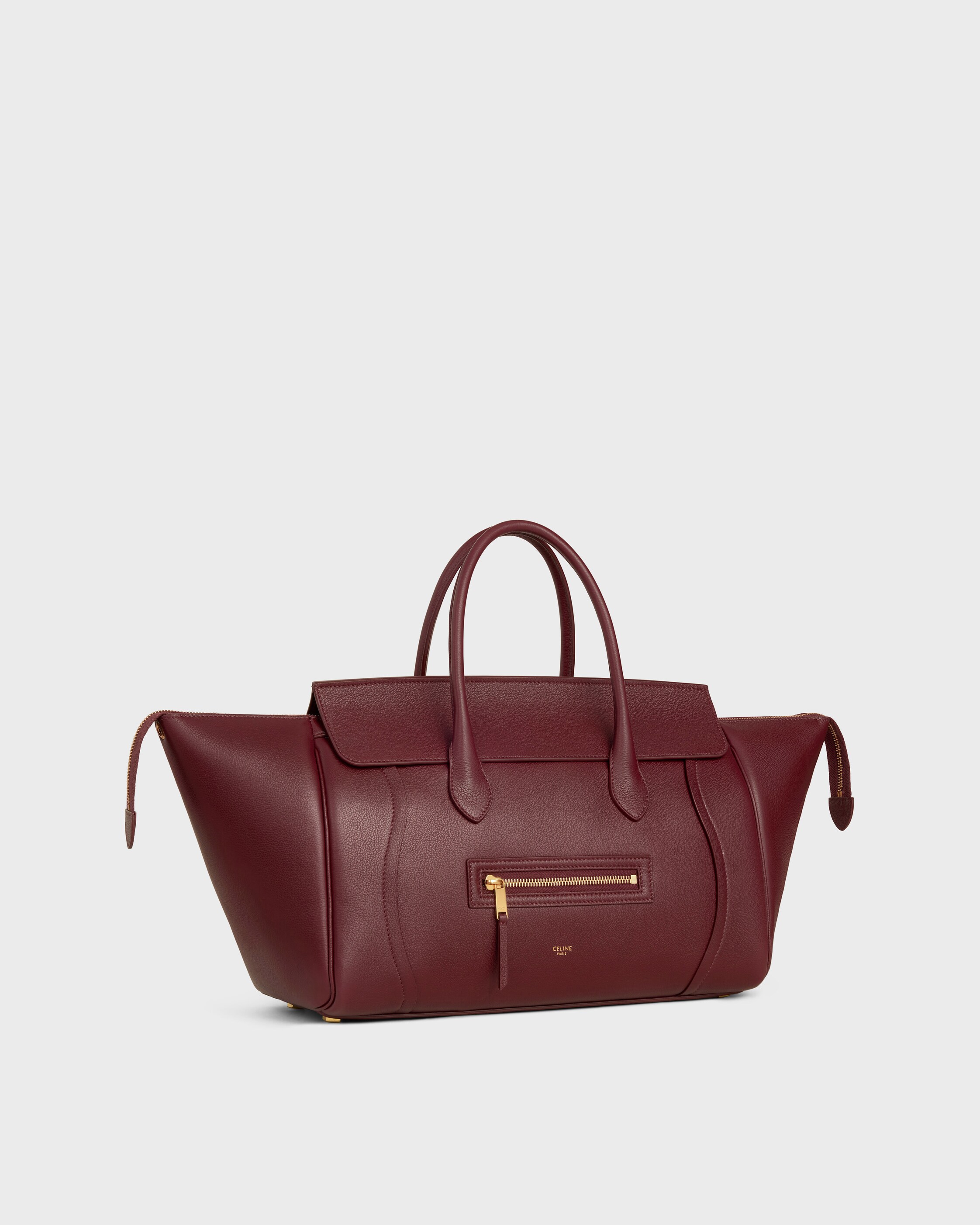 LUGGAGE IN GRAINED CALFSKIN - SYRAH | CELINE