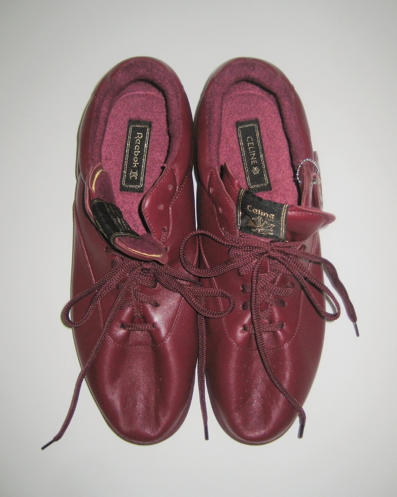CELINE/REEBOK 프리스타일 로 - 램스킨 - 옥스블러드 -  - 1 | CELINE