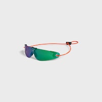 Runner sunglasses in Injected Nylon - Revo Blue -  - 2 | CELINE