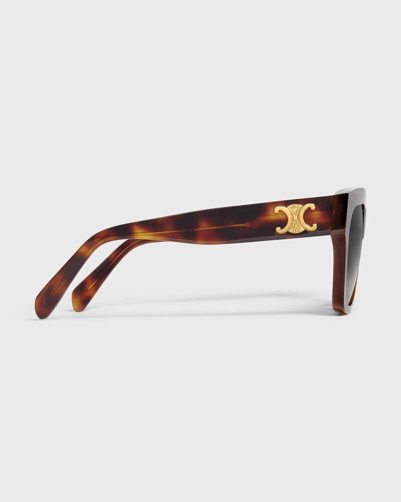 Triomphe 09 Sunglasses in Acetate - CLASSIC HAVANA -  - 1 | CELINE