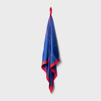 square IN BLASON COLBERT SILK TWILL - RED/BLUE -  - 2 | CELINE