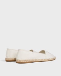 รองเท้า MAISON CELINE ESPADRILLE ผ้าแคนวาส - สีเอครู -  - 2 | CELINE