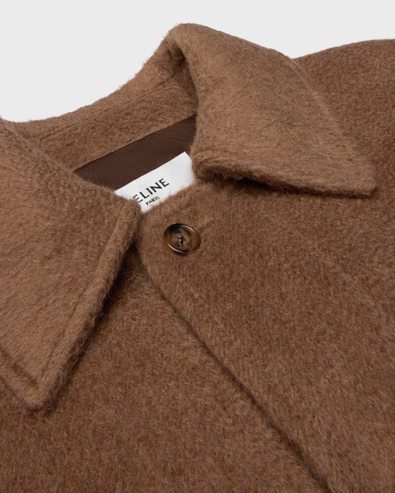 jacket IN double-face cashmere and camel - NOISETTE -  - 1 | CELINE