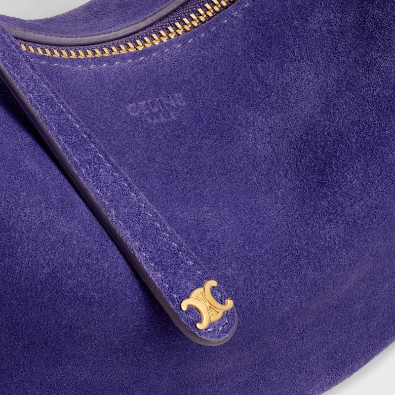 Teen Celine Lulu IN SUEDE CALFSKIN - PURPLE - LULU - 1 | CELINE