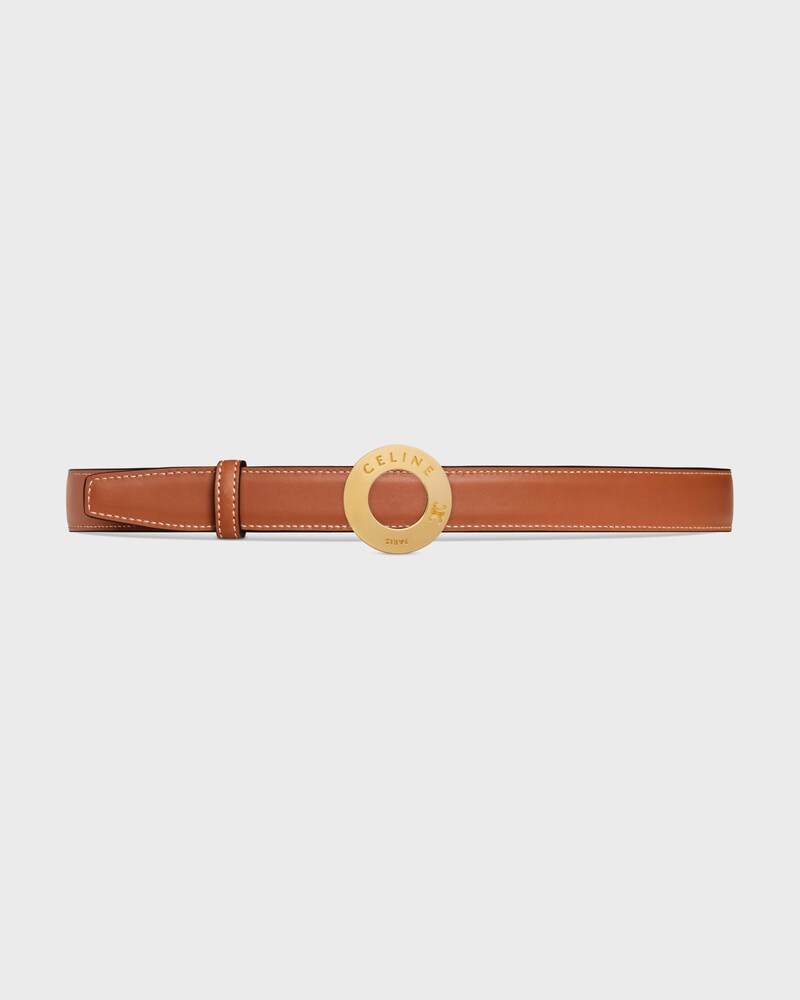Reversible Strap 25MM IN TAURILLON AND NATURAL CALFSKIN -  -  - 1 | CELINE
