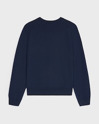 Rundhalspullover AUS feiner Wolle - MARINEBLAU -  - 2 | CELINE