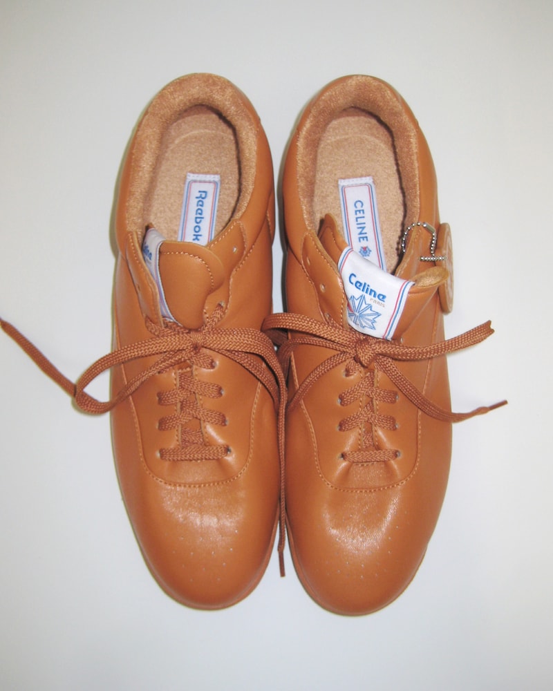CELINE/REEBOK 프리스타일 로 - 램스킨 - 피넛 -  - 1 | CELINE