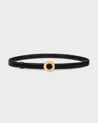 Reversible Strap 18MM IN TAURILLON LEATHER AND CROCODILE EMBOSSED CALFSKIN -  -  - 2 | CELINE