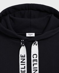 HOODIE LOOSE CELINE MOLLETON COTON - Noir -  - 2 | CELINE
