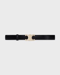 リバーシブルストラップ 25 / トリヨン＆ナチュラルカーフスキン -  -  - 2 | CELINE