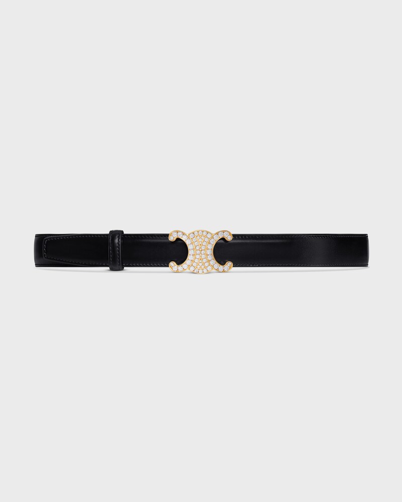 Wendbarer Riemen 25 mm AUS TAURILLON UND NATURBELASSENEM KALBSLEDER -  -  - 1 | CELINE