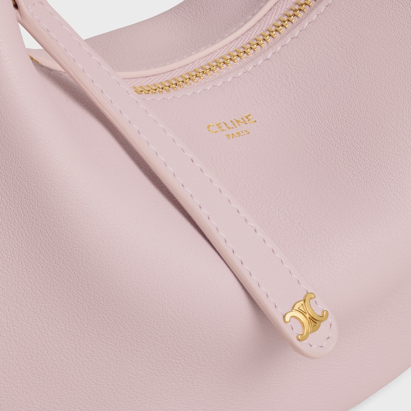 TEEN LULU CELINE DE PIEL DE BECERRO CON TEXTURA GRANULADA - ROSA BLANQUECINO - NUEVA COLECCIÓN - 1 | CELINE