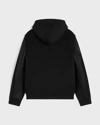TEDDY JACKET IN DOUBLE-FACE WOOL - BLACK -  - 2 | CELINE