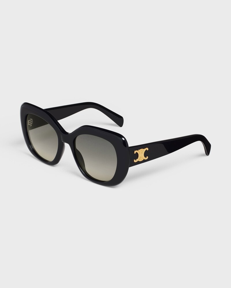 แว่นกันแดด Triomphe 06 อะซิเตท - สีดำ -  - 1 | CELINE