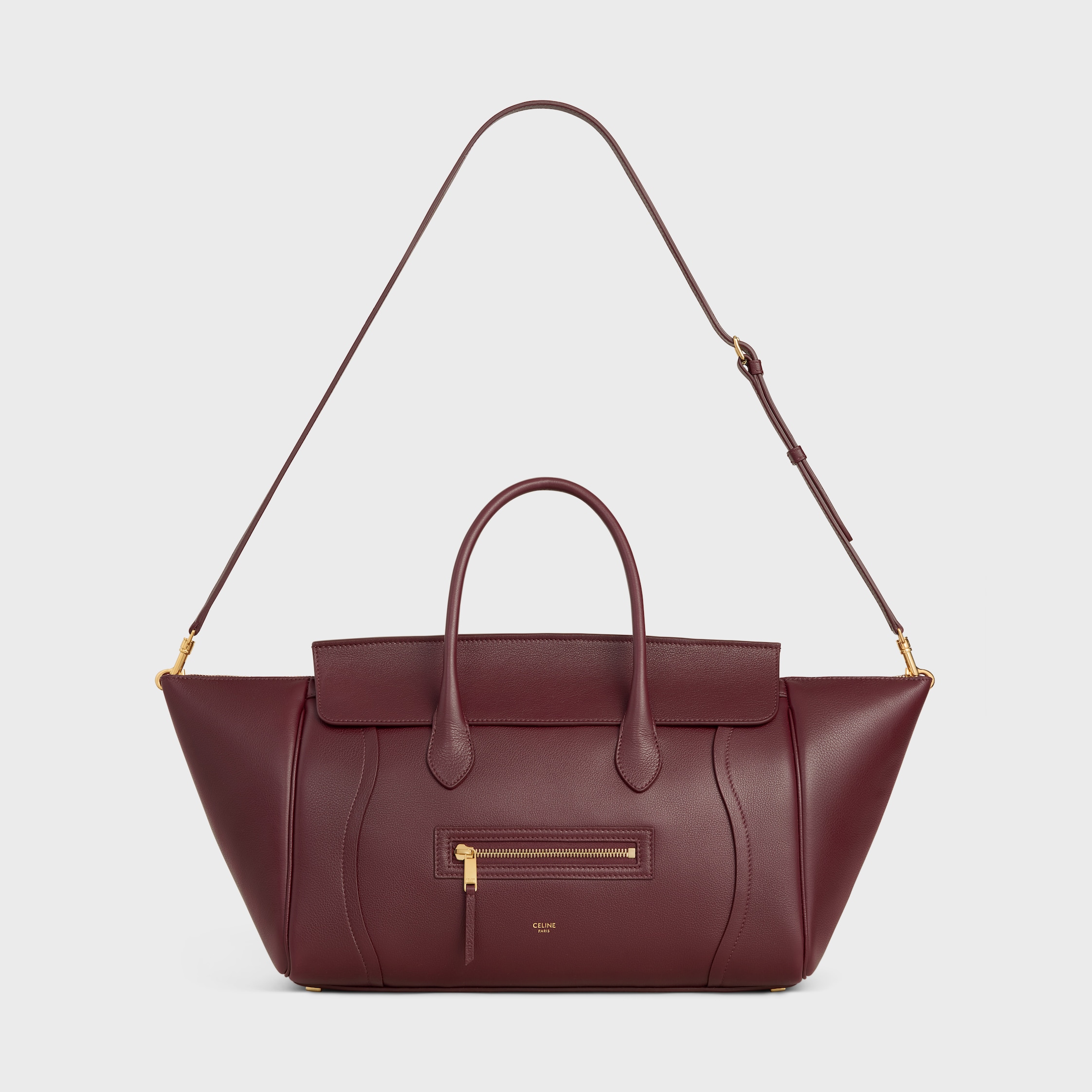 LUGGAGE IN GRAINED CALFSKIN - SYRAH | CELINE