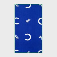 beach towel IN c sulky terry cotton - ROYAL BLUE/WHITE -  - 1 | CELINE