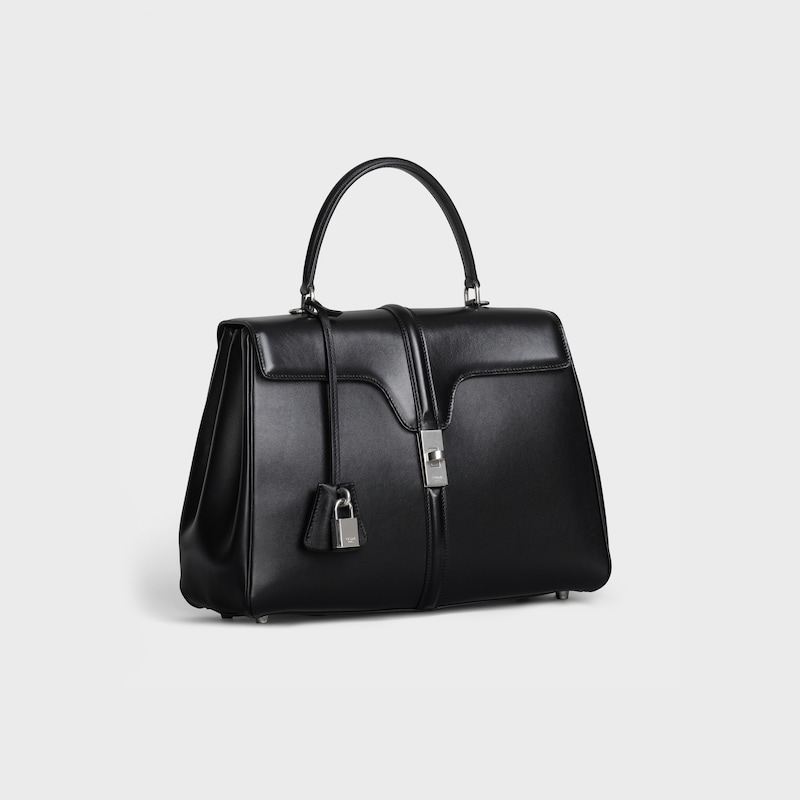 Sac 16 Classique veau satiné - Noir - SACS À MAIN - 1 | CELINE