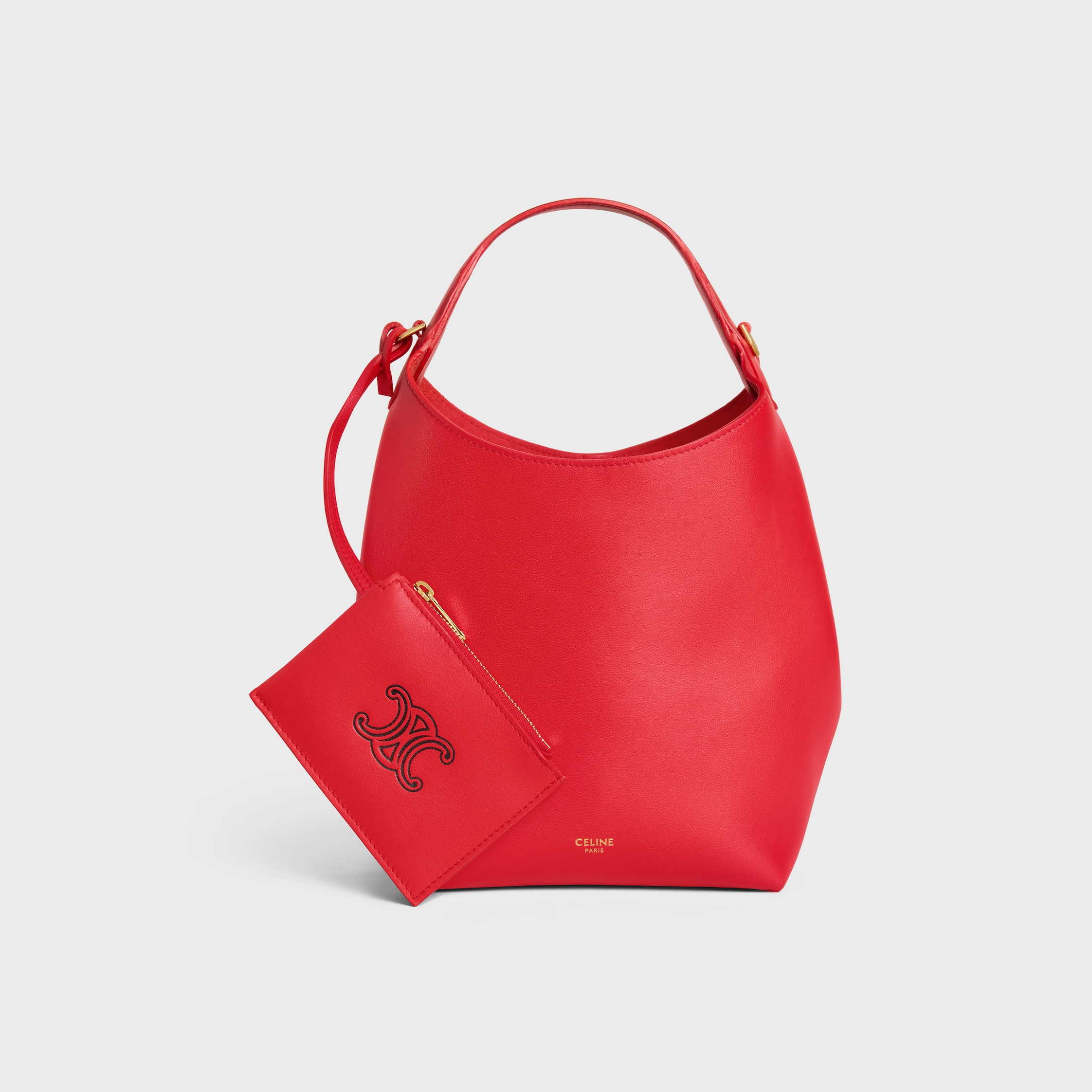 CELINE SMALL HOBO IN SUPPLE SMOOTH CALFSKIN