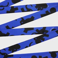 lavalliere IN ELEPHANT SILK TWILL - BLUE/BLACK -  - 2 | CELINE