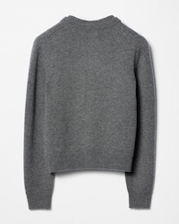 twinset cardigan IN heritage cashmere - GREY -  - 2 | CELINE