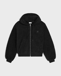 veste à capuche molleton polaire - Noir -  - 1 | CELINE