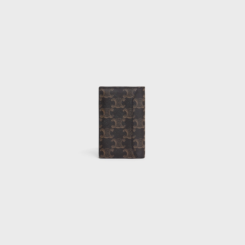 標誌印花豎款卡包 - 黑色 - 入门甄选 - 1 | CELINE