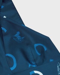 top IN silk twill - NAVY/WHITE/BLUE -  - 2 | CELINE