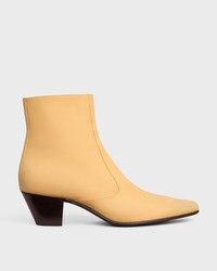 Bota HECTOR com zíper em pele de bezerro - ORME - - 1 | CELINE