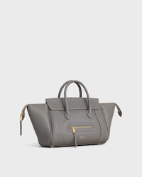 LITTLE LUGGAGE IN GRAINED CALFSKIN - LIGHT GRAPHITE - NEW - 2 | CELINE