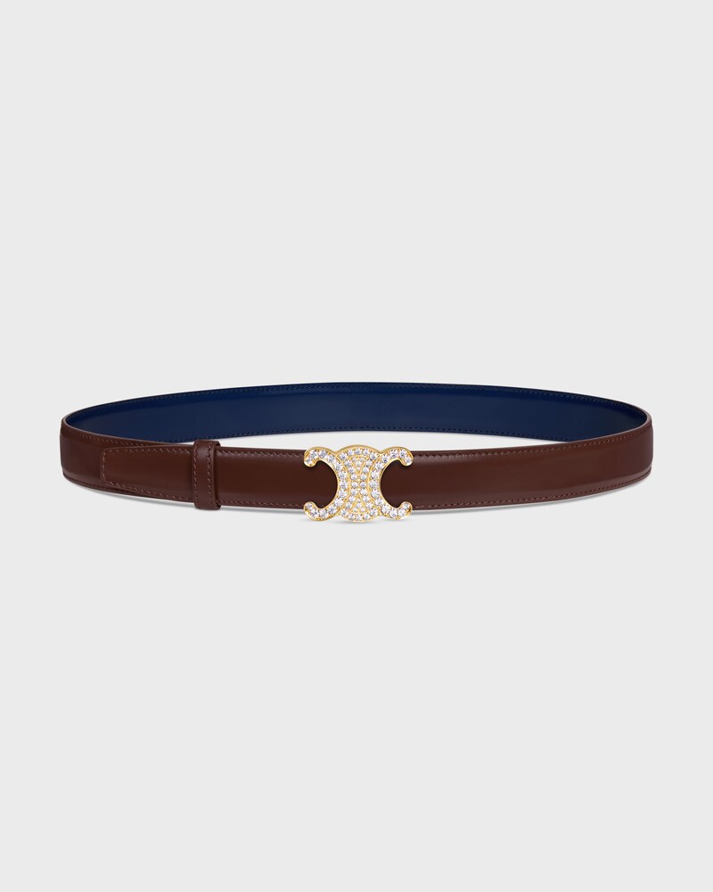 Fibbia Triomphe da 25 MM IN OTTONE CON STRASS -  -  - 1 | CELINE