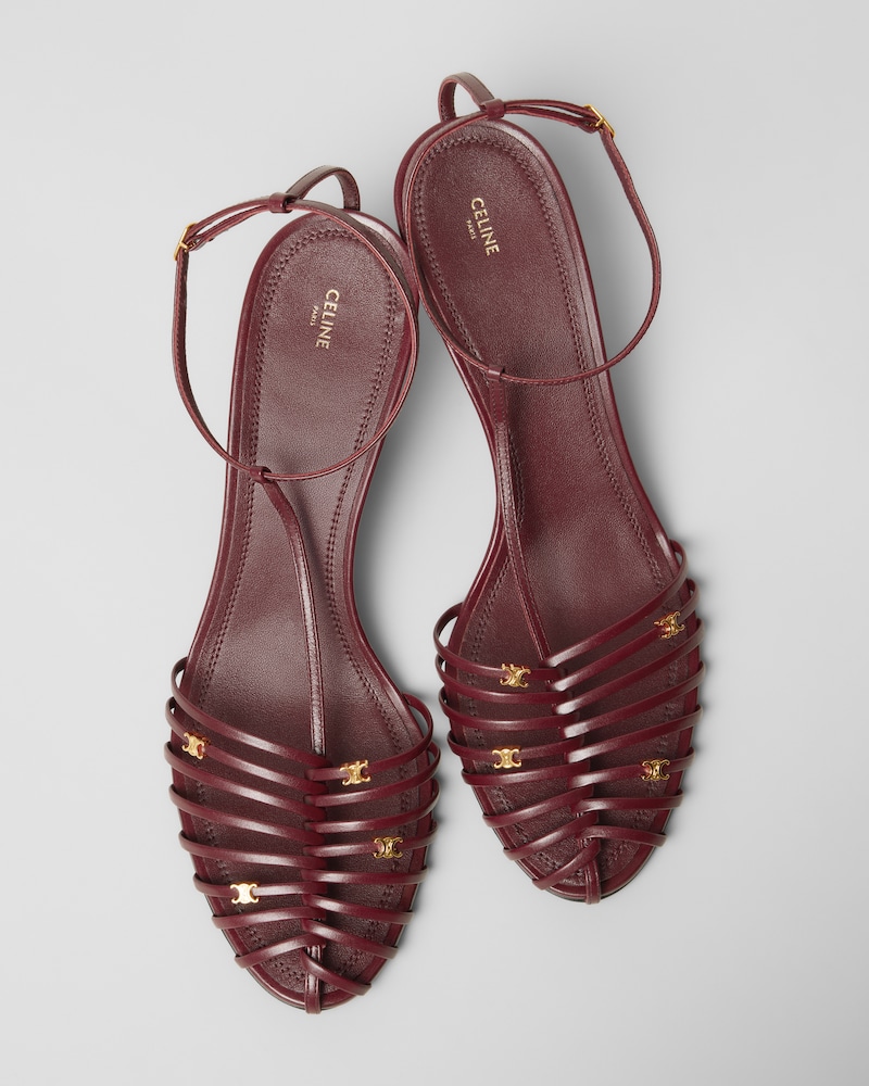 CAGE SANDAL - SYRAH -  - 1 | CELINE