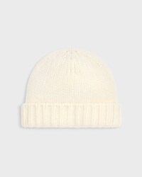 triomphe beanie IN cashmere and silk - OFF WHITE -  - 2 | CELINE