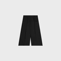 PANTALONES CORTOS MONTAUK DE LANA Y GABARDINA DE MOHAIR - NEGRO -  - 1 | CELINE