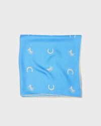 bandana IN silk twill - BABY BLUE/CREAM -  - 2 | CELINE