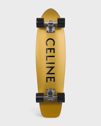 MINI CRUISER in Wood with Celine print - GOLD -  - 1 | CELINE
